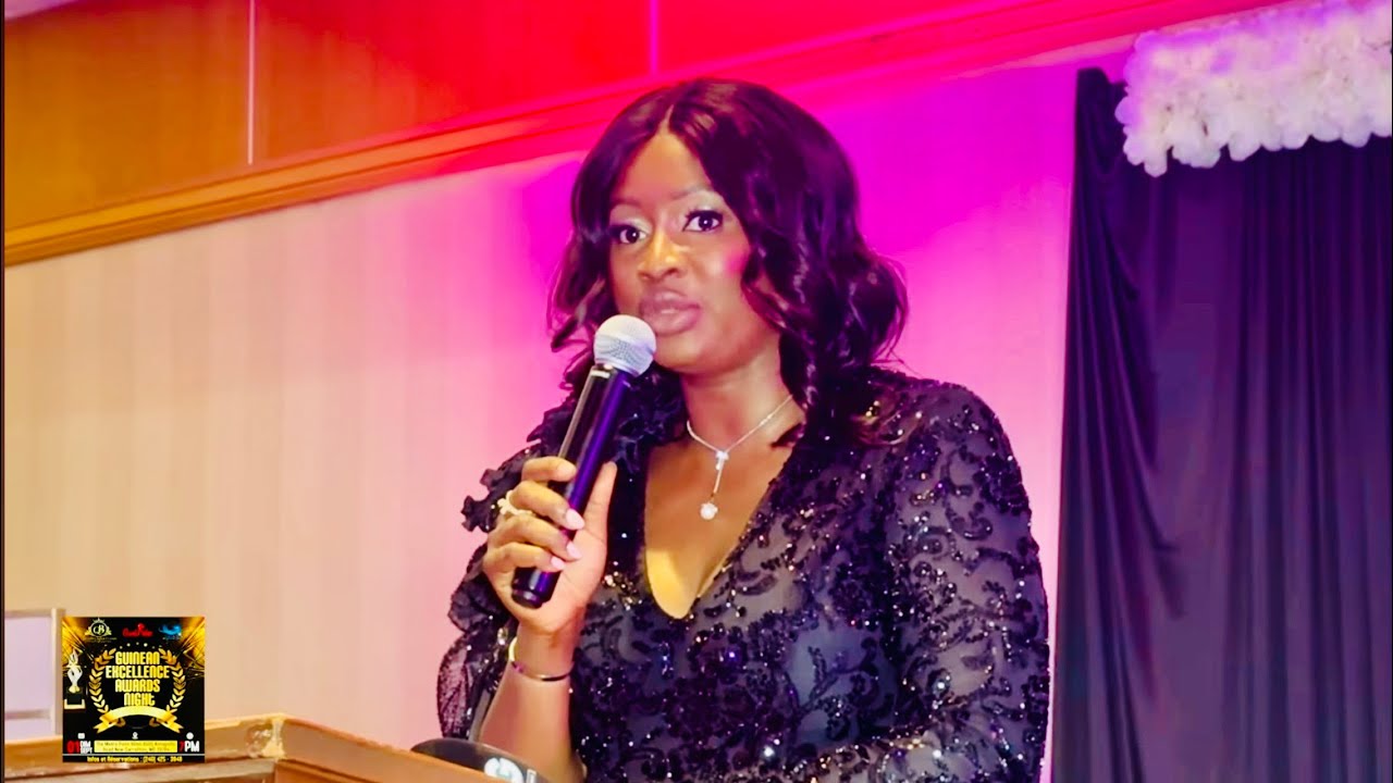 Conakry Nouvelles DISCOURS GUINEAN EXCELLENCE AWARRDS 2024