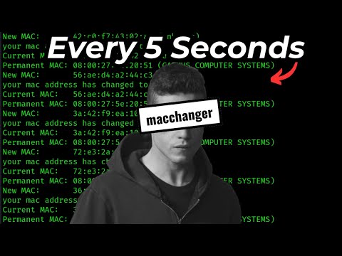 Automatically Change Mac Address every 5 Seconds | Kali Linux 2024