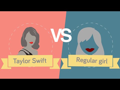 Taylor Swift vs Regular Girl Facts and Statistics