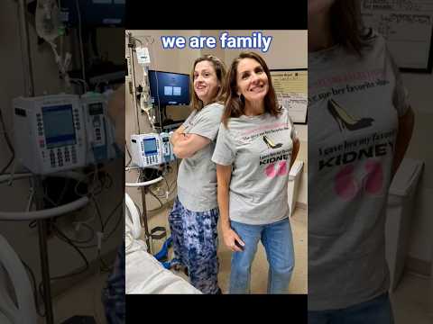 We Are Family #wearefamily #sister #sisters #kidney #kidneytransplantation #hospital #medical #shirt
