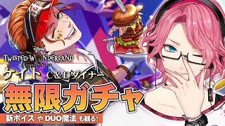 【ツイステ】ケイト C&Dダイナー お迎えするまで無限ガチャ！新ボイスやDUO魔法も観る！【男声VTuber/花幽カノン】