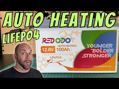 REDODO 100Ah Auto Heating LiFePO4 Battery