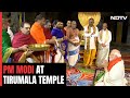 PM Modi Offers Prayers At Tirumala Temple In Andhra Pradesh