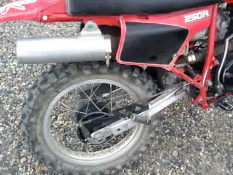 Honda xl250r muffler #6