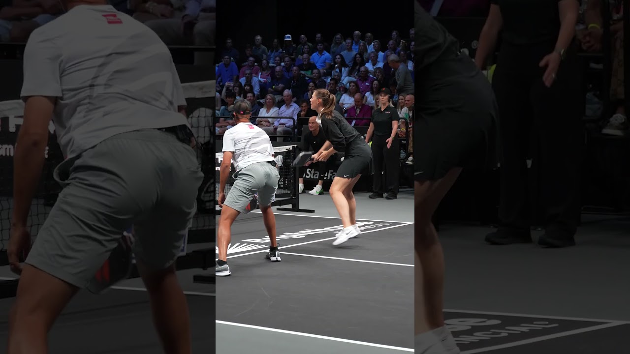 🤬 John McEnroe LOSES IT After Foot Fault Call #pickleball #shorts #johnmcenroe