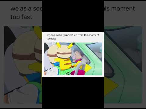 piers takes ash and pikachu on a ride in his motorcycle...