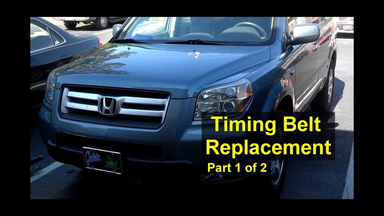Honda timing belt and water pump replacement #4