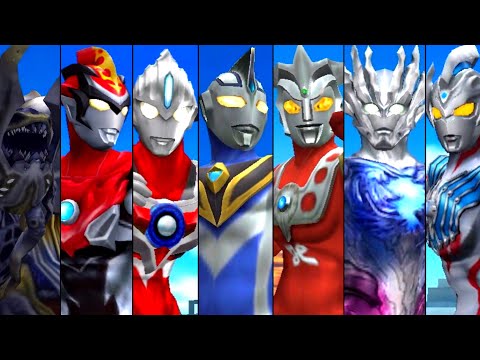 レオ・アグルV2・タイガ・サーガ・オーブ スペシウムゼペリオン・メガロゾーア・バルタン星人【ウルトラマン フュージョンファイト◆ウルトラファイル ULTRAMAN】