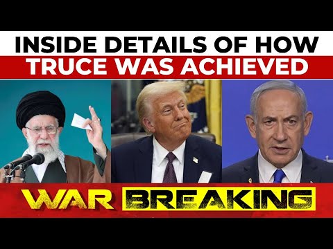 Trump's Surprise Ceasefire Announcement: Inside Details Of Israel-Iran Ceasefire Negotiations