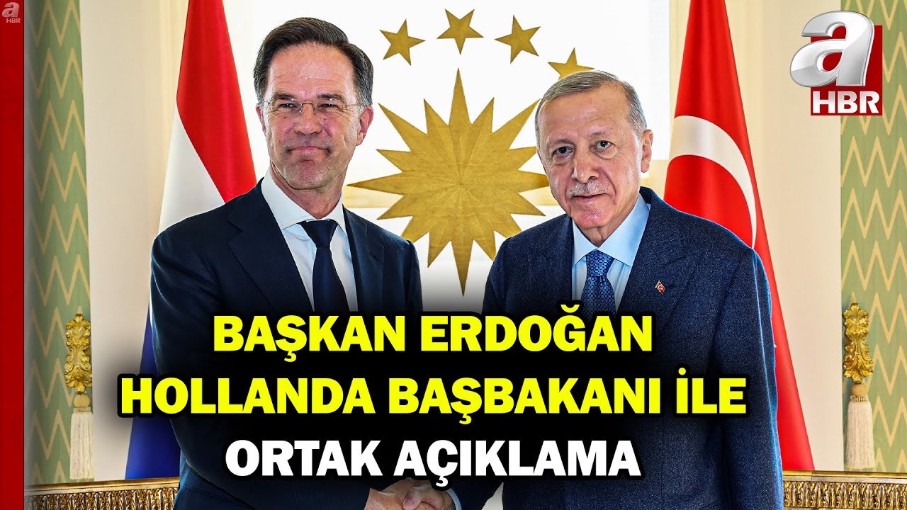 Başkan Erdoğan: AB ile gümrük birliği güncellenmeli | Rutte: NATO'nun Türkiye'ye ihtiyacı var
