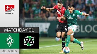 SV Werder Bremen — Hannover 96 1-1 | All Goals | Matchday 1 – Bundesliga 2 — 2021/22