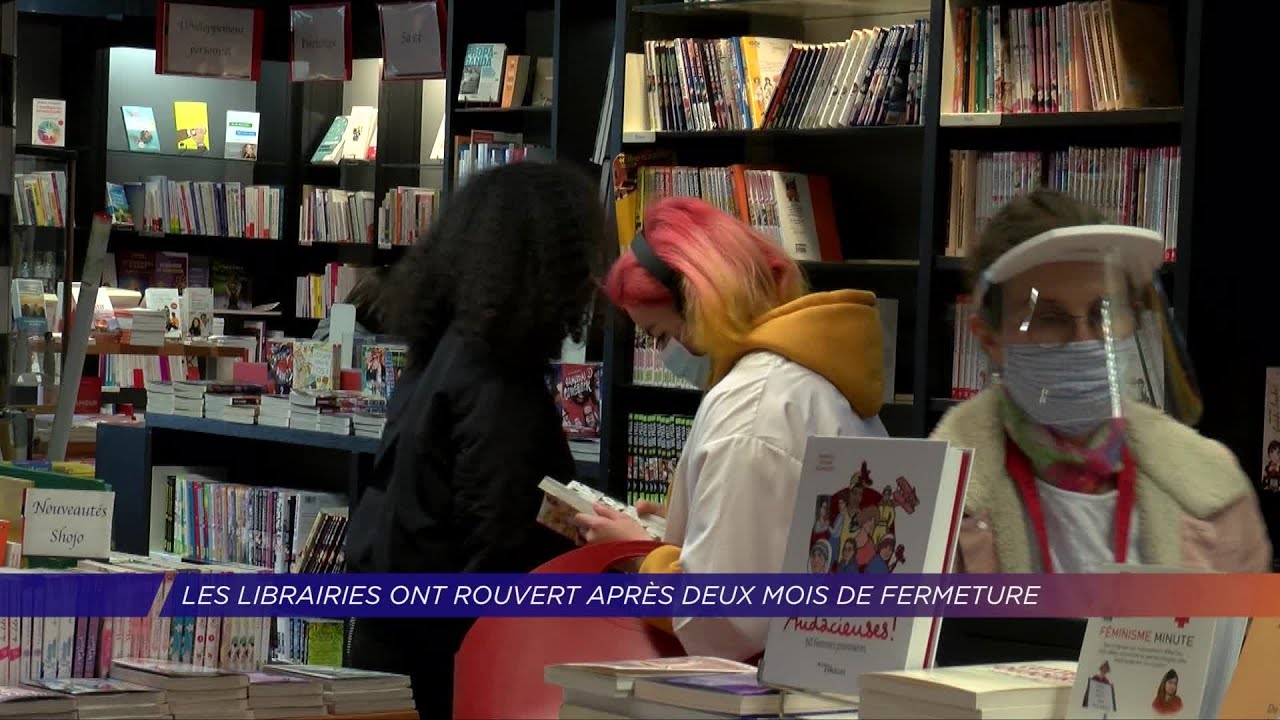 Yvelines | Les librairies ont rouvert après deux mois de fermeture