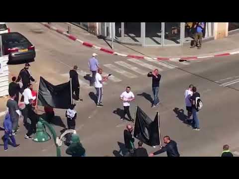تظاهرة في يافا ضد عنصرية شرطة الاحتلال