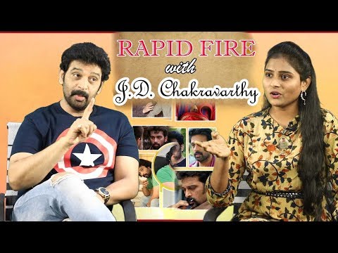 Rapid Fire With Actor JD Chakravarthy-Interview