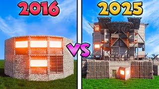YouTube thumbnail for Max Mears's video titled 'Can this OP 2016 design beat a 2025 Meta Base? - Rust'