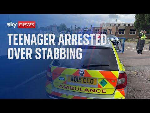 England: Teenager arrested after reports teacher stabbed by pupil