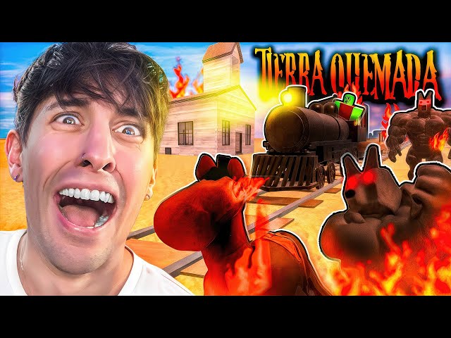 PROBÉ EL MODO TIERRA QUEMADA EN RIELES MUERTOS 🔥