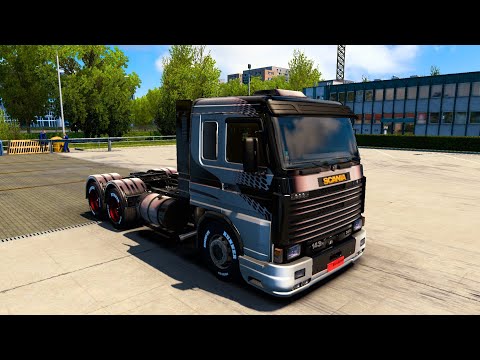 Scania 143H Truck + Interior v2.0 (1.45/46)