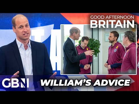 Prince William gives nervous England team 'KEY piece of advice' ahead of Euros