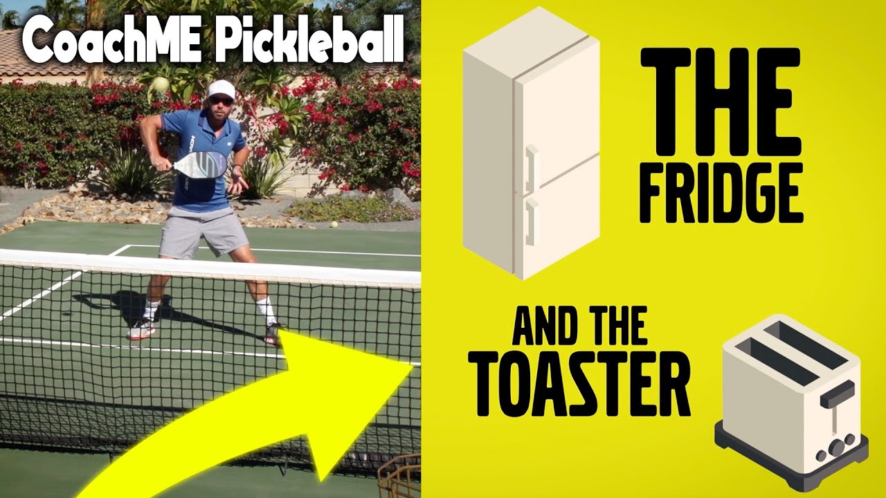 Unique Pickleball Drills with Morgan Evans: The Fridge and Toaster 🏓 🍞 | CoachMe Pickleball
