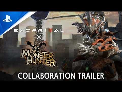 Exoprimal - Monster Hunter Collaboration Trailer | PS5 Games