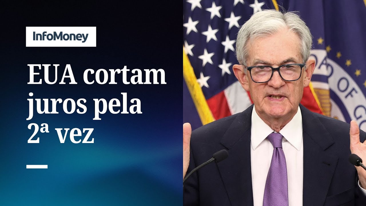 Fed reduz taxa de juros para 375 e destaca limites de dados | InfoMoney News  TV Online Fed reduz taxa de juros para 375 e destaca limites de dados | InfoMoney News