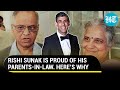 Rishi Sunak praises Indian parents-in-law Narayana and Sudha; Trashes row over wife's Infosys wealth
