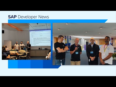 TechEd Community Talk,CAP License,CodeJam Roadshow,CAP MCP Plugin, Code Connect | SAP Developer News