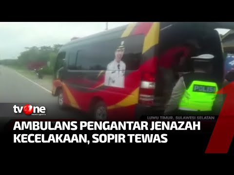 Mobil Ambulans Pengantar Jenazah Terlibat Kecelakaan, Sopir Meninggal ...