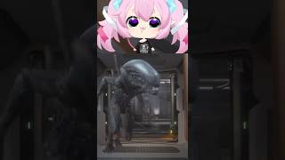 Chibi gets BETRAYED by the Xenomorph LOL #shorts #chibidoki #vtuber