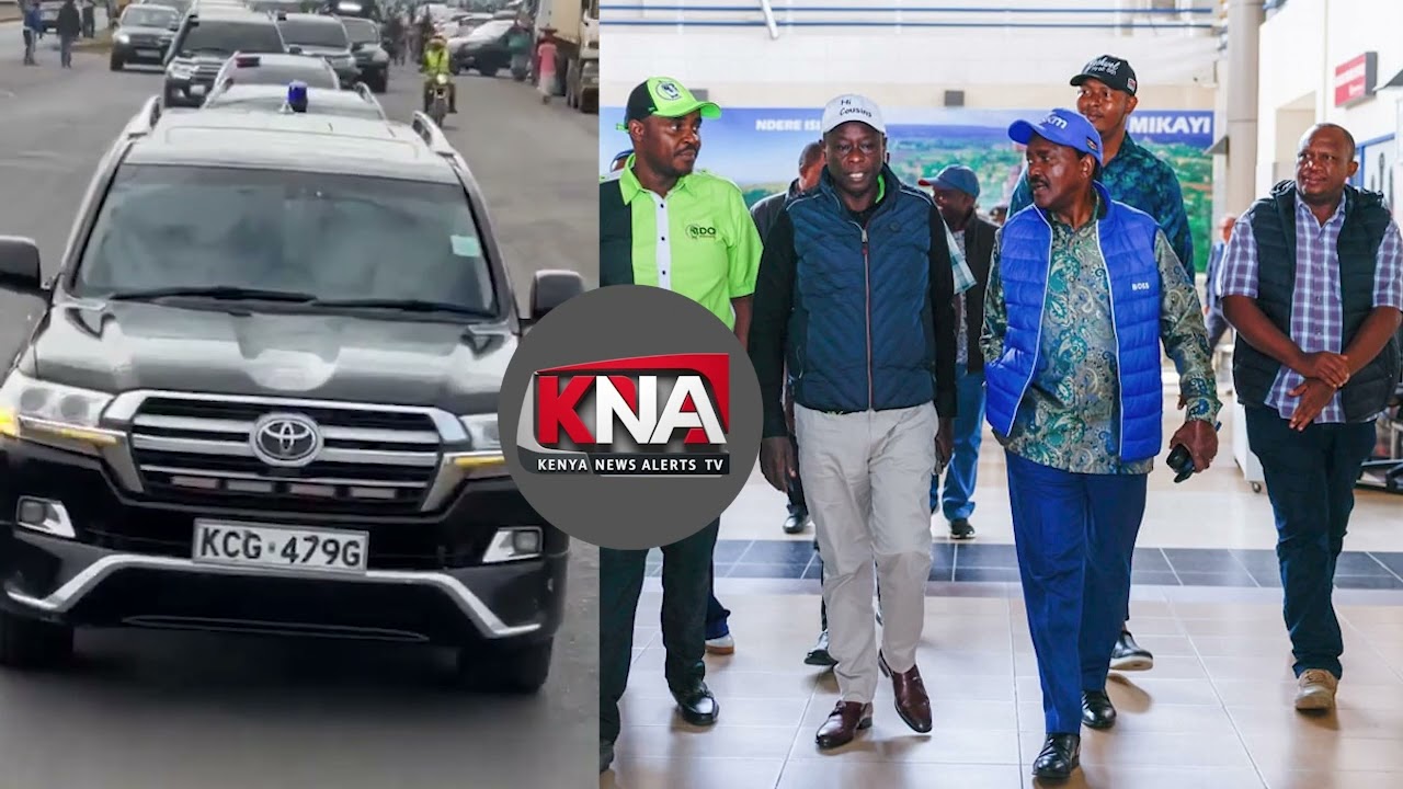 RIGATHI GACHAGUA AND OTHER OPPOSITION LEADERS TOUCHDOWN AT KISUMU INTERNATIONAL AIRPORT!