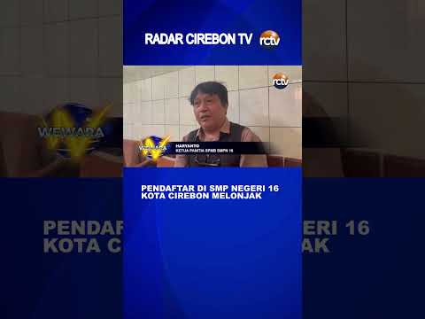 Pendaftar di SMP Negeri 16 Kota Cirebon Melonjak