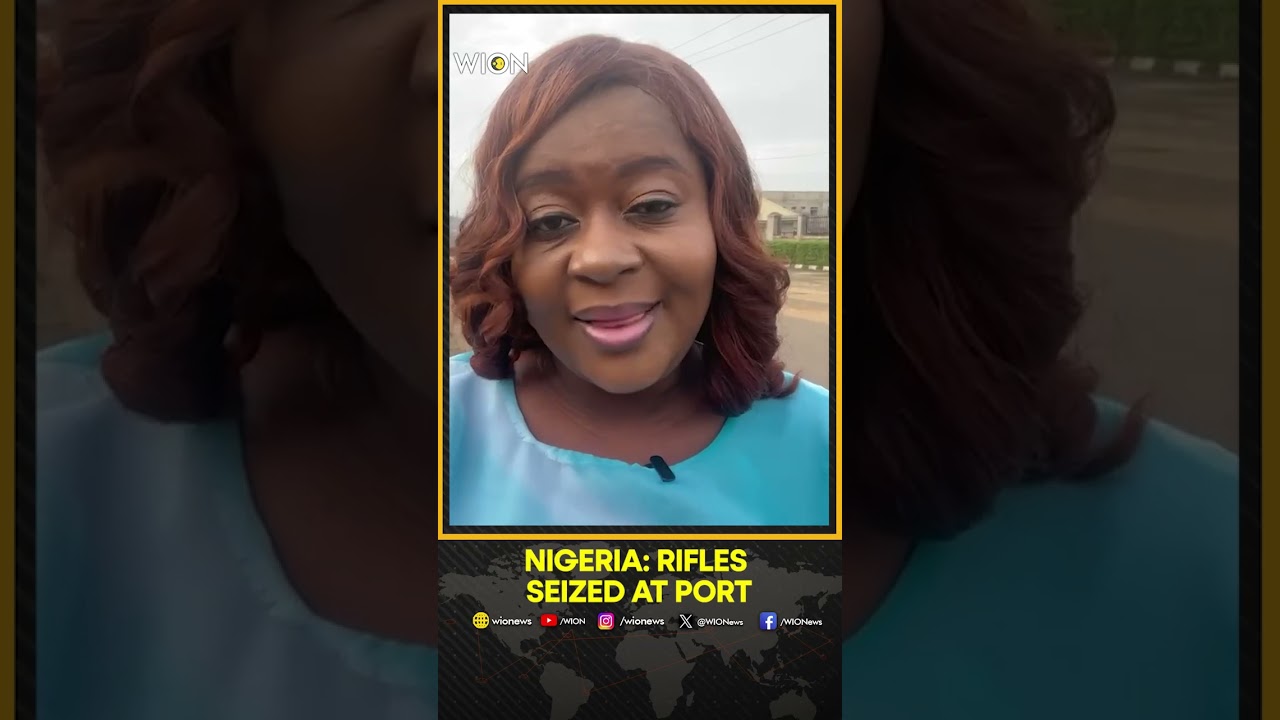 Nigeria Customs Seize 399 Rifles at Tincan Island Port | WION Shorts