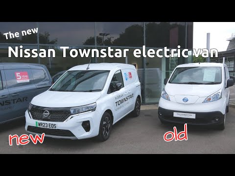 A look at the new Nissan Townstar Electric van (the replacement for the E-NV200)