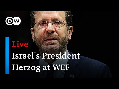 Live: Israel's President Herzog speaks at the World Economic Forum 2024 | DW News