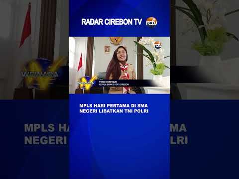 MPLS Hari Pertama di SMA Negeri Libatkan TNI Polri