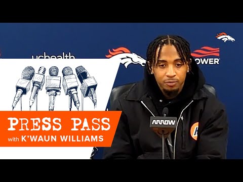 K'Waun Williams introduced as newest Broncos cornerback video clip