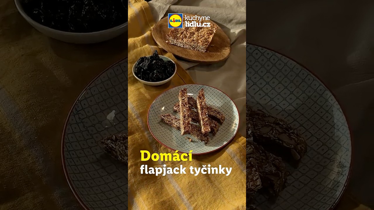Domácí flapjack tyčinky - Kuchyně Lidlu #Food #Recepty