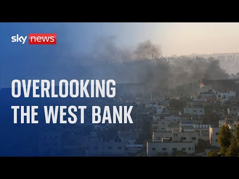 Watch live: West Bank as Israeli troops withdraw