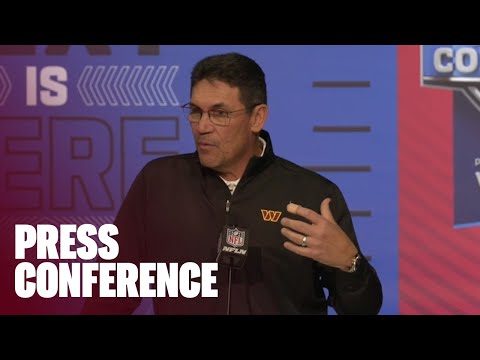 LIVE: Coach Rivera speaks to the media from the NFL Combine video clip