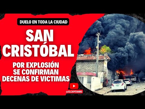 San Cristobal con muchas víctimas y decenas de heridos luego de la tragedia