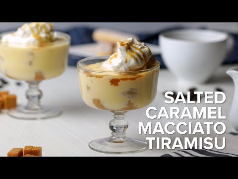 Salted Caramel Macchiato Tiramisu ? Tasty Recipes