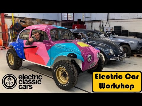 Converting classic cars to electric workshop tour.