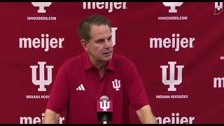 IU football coach Curt Cignetti recaps third week of 2025 fall camp