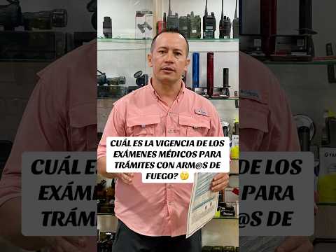 ¿CUÁNTO DURA EL EXAMEN MÉDICO PARA ARMAS DE FUEGO? TE LO EXPLICAMOS AQUÍ 🔥 #Trámites #Armas