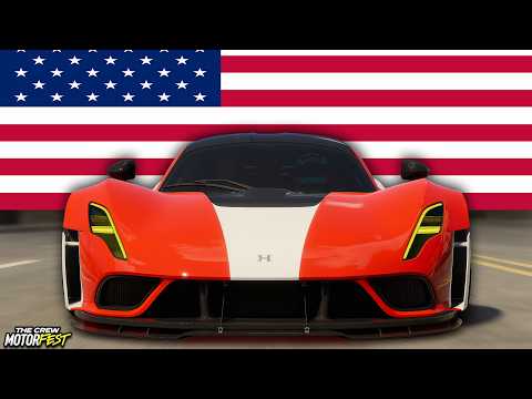 Europe Went Hybrid... 🇺🇸 America Built THIS | Hennessey Venom F5 | The Crew Motorfest