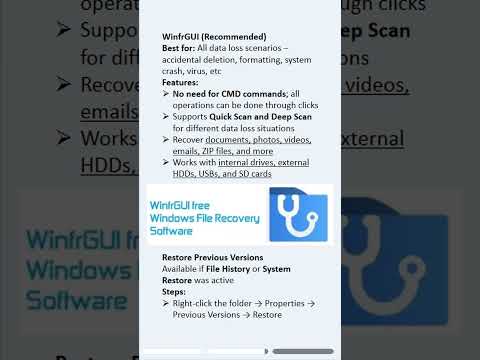 Deleted important files on Windows 10? #windows10 #deleted