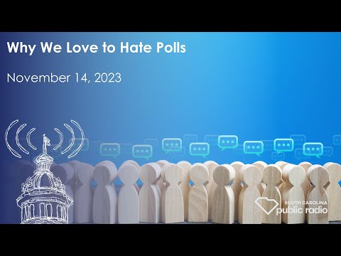 screenshot of youtube video titled SC 2024: Why We Love to Hate Polls | South Carolina Lede