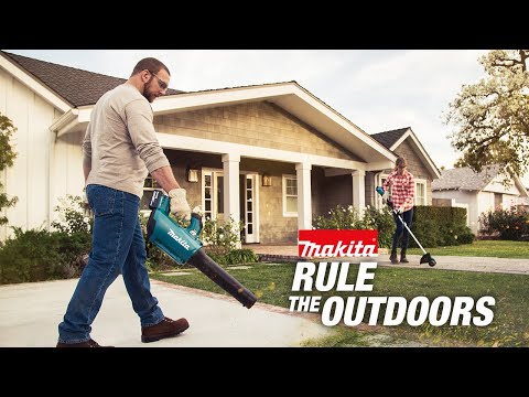Makita - Rule the Outdoors - 18V LXT Cordless Blower Makita - Rule the Outdoors - 18V LXT Cordless Blower