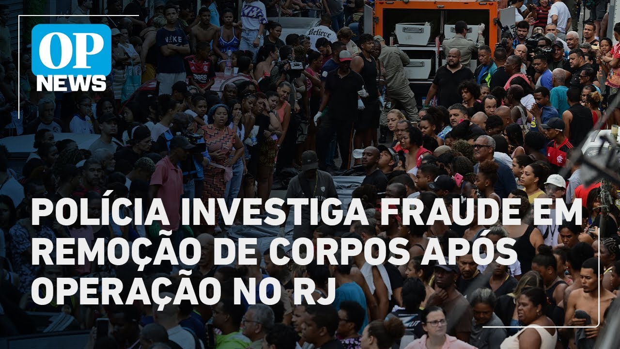 Polícia do Rio investiga remoção de corpos da mata após operação na Penha e no Alemão | OP News  TV Online Polícia do Rio investiga remoção de corpos da mata após operação na Penha e no Alemão | OP News